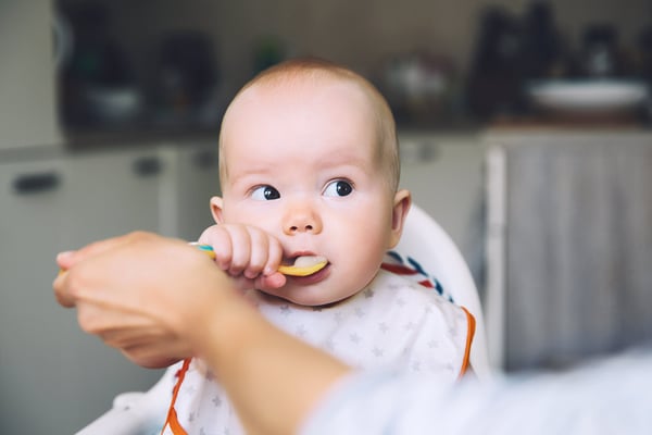 Baby eating food - JConnelly Blog - FOOD Baby Craze Three Tips to Building a Successful Baby Food Brand